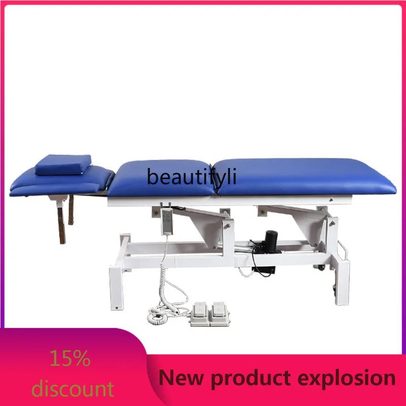 

Electric Beauty Bed Beauty Salon Multi-Functional Lifting Special Massage Tattoo Embroidery Physiotherapy Bed Folding