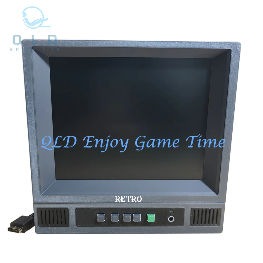 

10.4 INCH Retro Style Monitor, 4:3 LCD Display, Mini SCREEN with High Fidelity Stereo for PS1 PSone PS2 PS3 Family Game Consoles