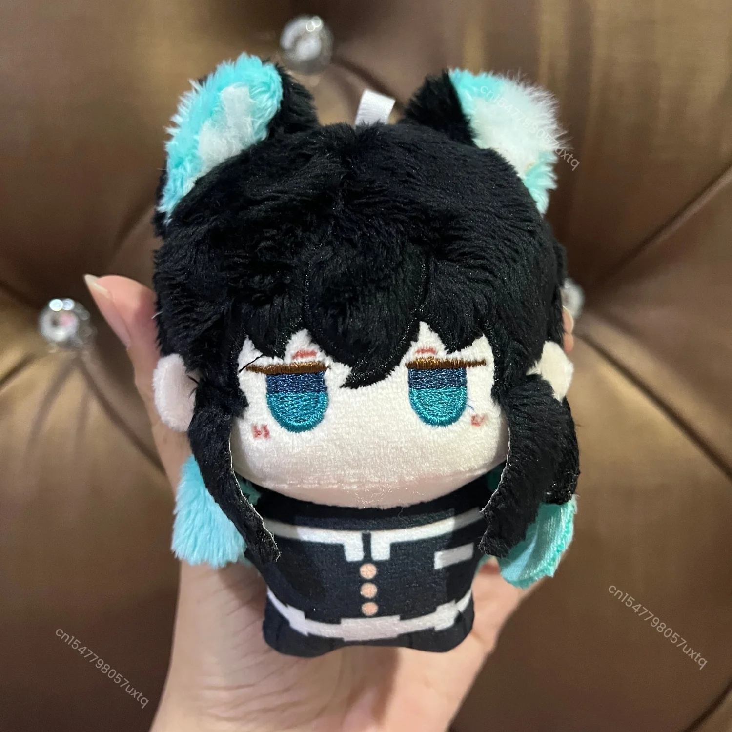 

10 см кукла Токито Муичиро, мультяшная аниме, плюшевая фигурка убийцы демонов, плюшевая игрушка, сумка, подвеска, высокое качество, игра, аниме, игрушка для косплея