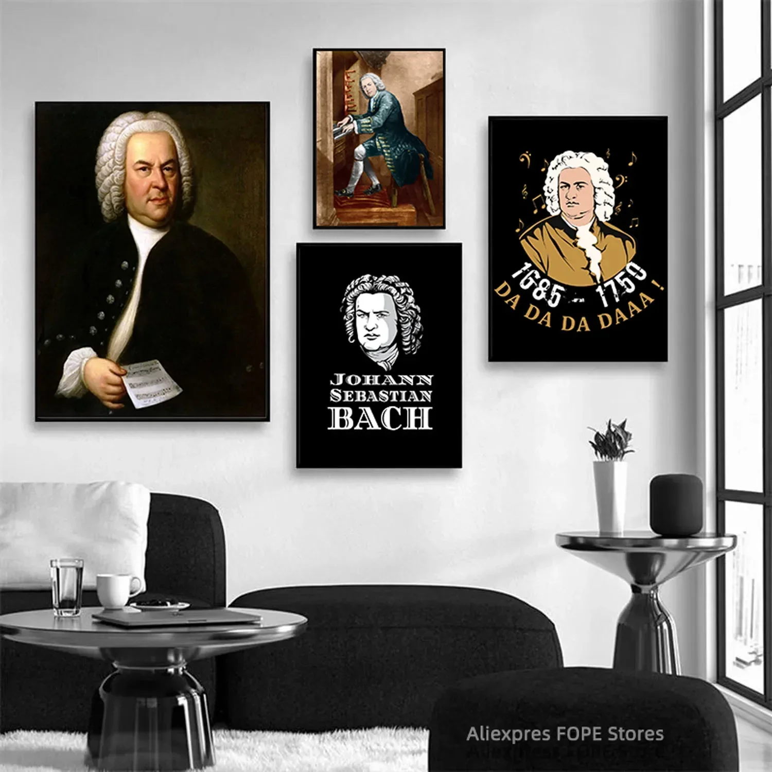 Arte de pared de celebridades del jugador del teclado, carteles de lienzo, impresiones, lienzos, pintura, decoración del hogar