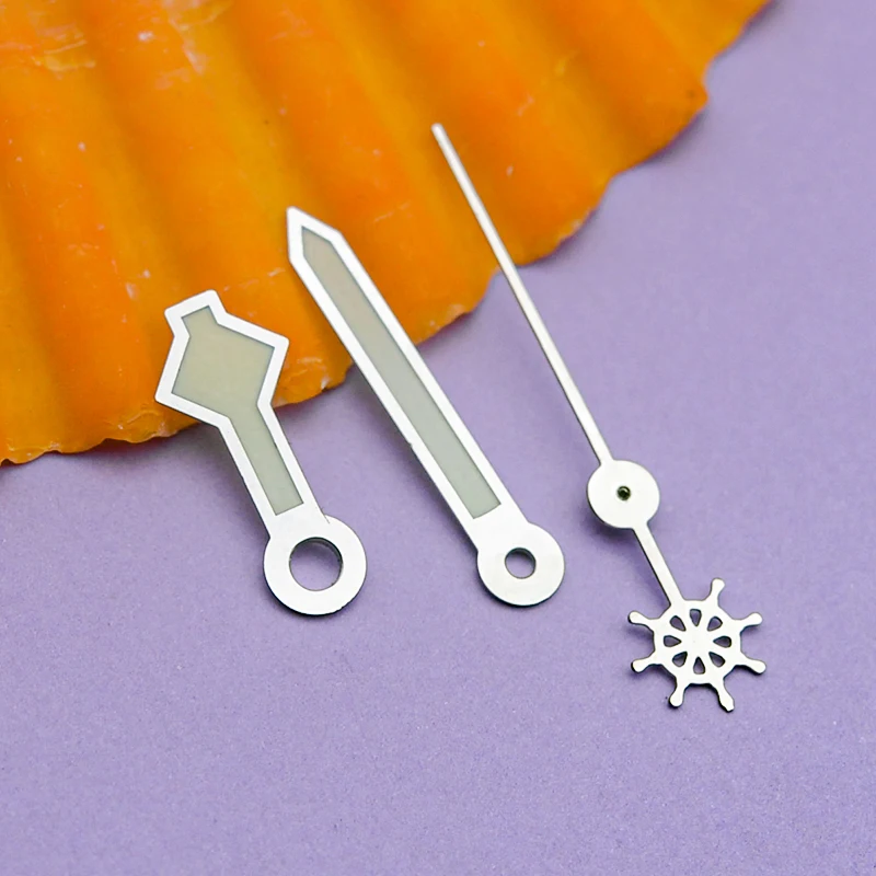 Oro argento rosa NH35 lancette dell'orologio C3 verde luminoso adatto per NH36 4 r36 7 s26 movimento per Seiko SKX007 SKX009 SRPD parti di riparazione dell'orologio