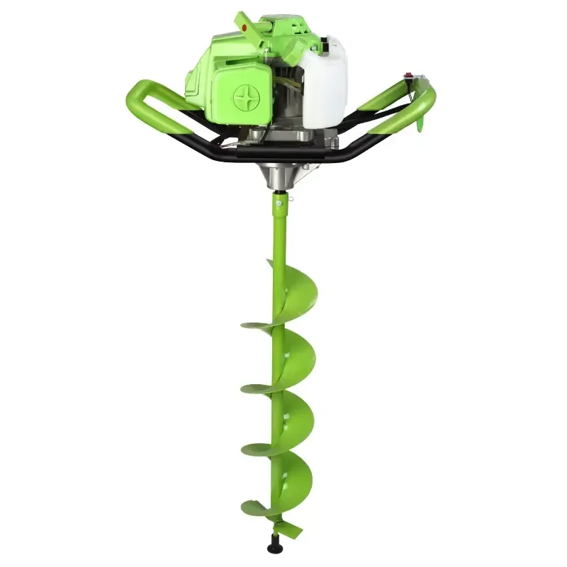 Earth Drill Machine High Power Agricultural Soil Loosening Fertilizing Orchard Planting Tree Digging Machine Piling