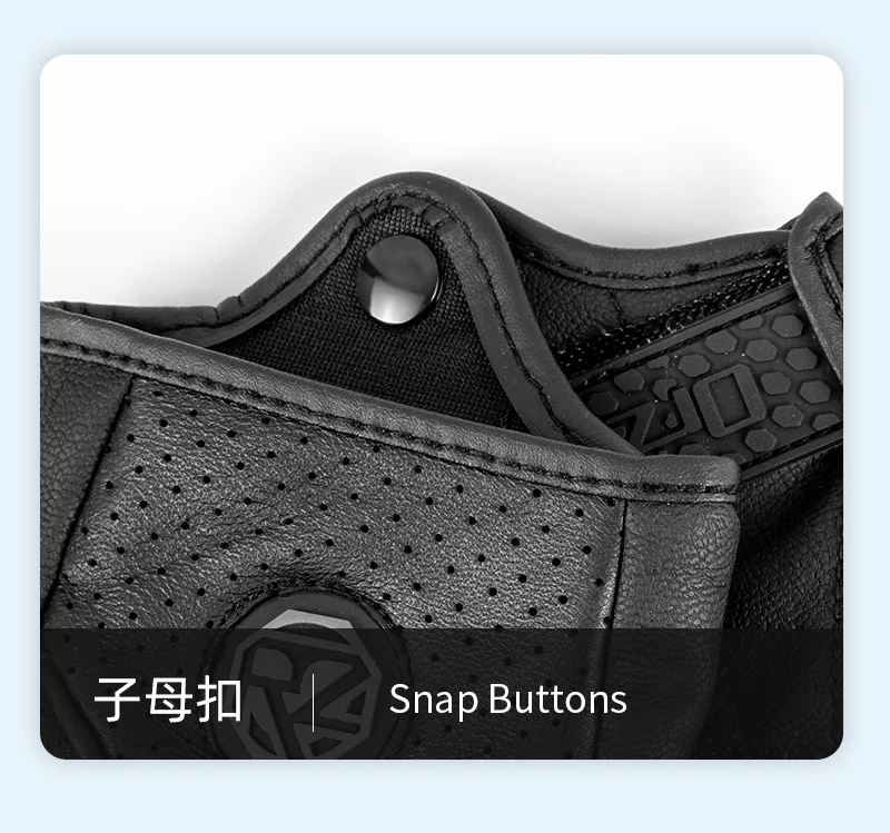 ORZ Motorrad-Reithandschuhe, Ziegenleder, Vollfinger-Handschuhe, Handschuhe für Motorräder, Handschuhe – Detail 15