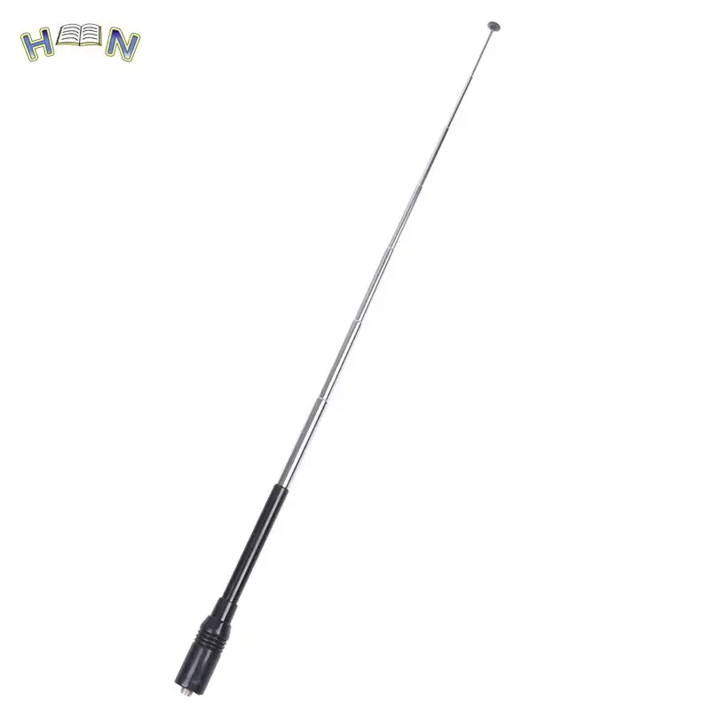 NA-773 SMA-F UHF+VHF Handheld Telescopic Antenna for BAOFENG UV-5R/82/B5/B6 888S