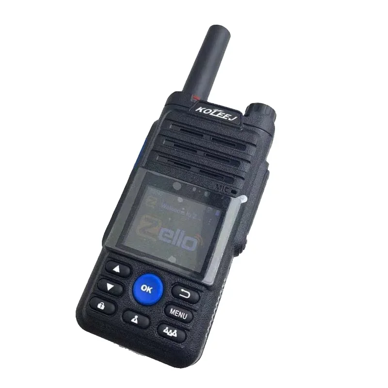 4G Wifi  Sim Card Android System Radio hand telephone Support Zello and Real PTT Walkie Talkie