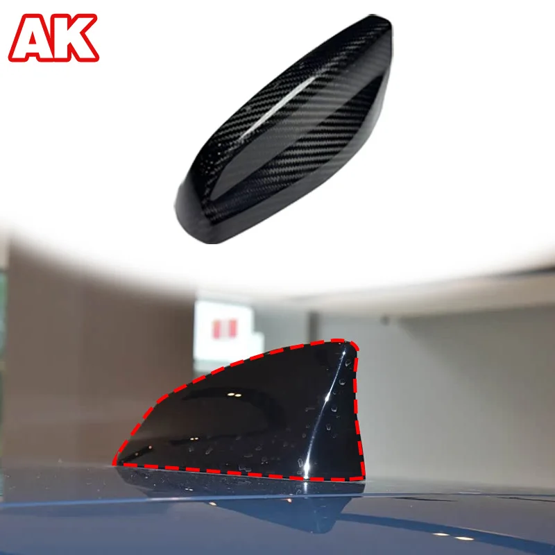 

Для Land Rover Defender 2020-2024 гг., крышка антенны из настоящего углеродного волокна с плавником акулы, аксессуары для модификации экстерьера автомобиля