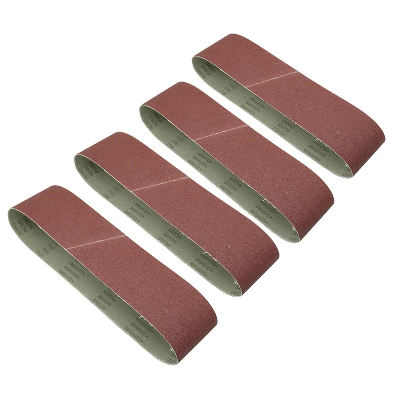 10PCS Nastri Abrasivi 75X533MM Carta Vetrata Fasce Abrasive 40-800 Grana Per Metallo Morbido Rettifica Lucidatura Accessori Per La Lavorazione Del Legno