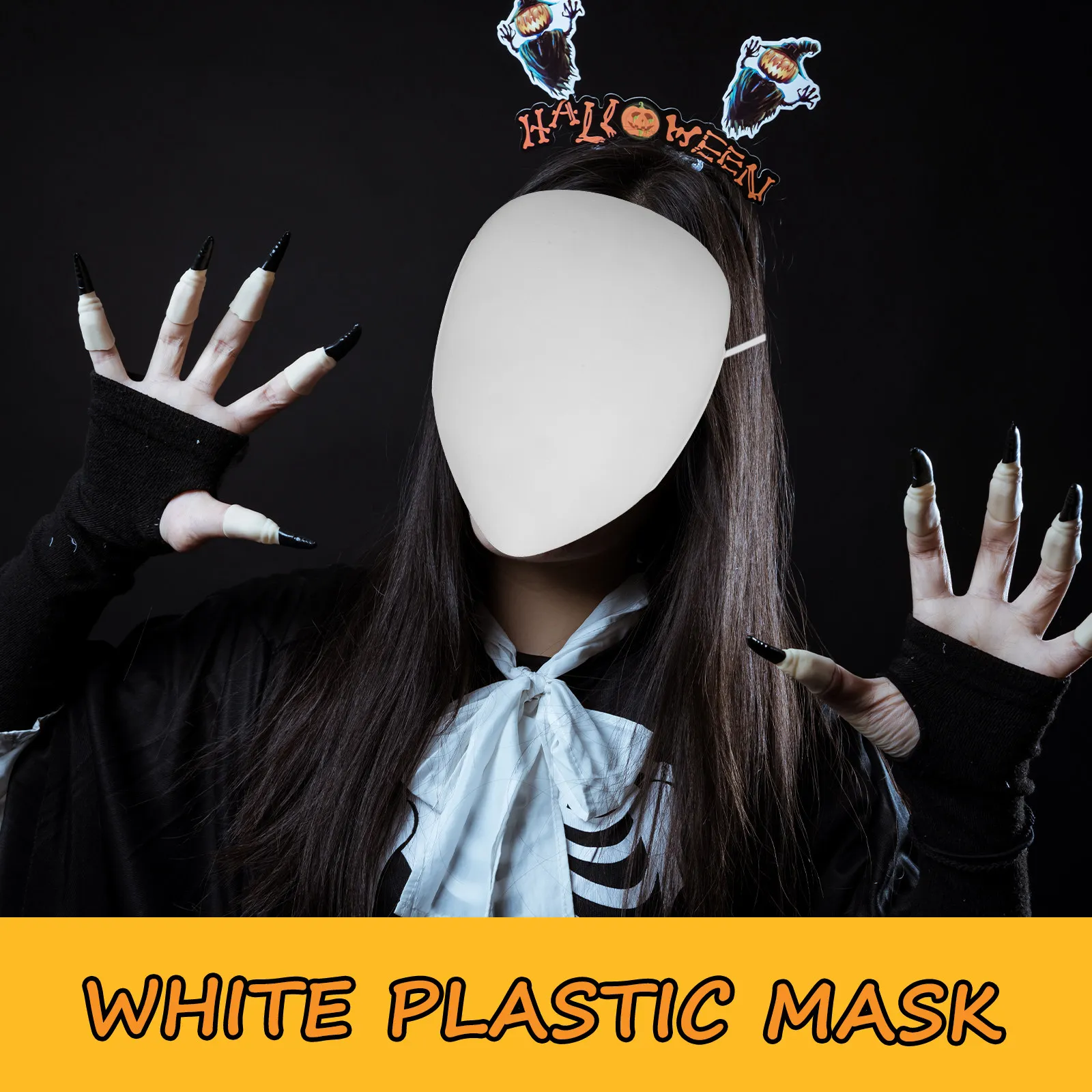 

5 шт. белых пластиковых масок без рисунка для самостоятельной росписи, поделок, косплея, Хэллоуина, маскарада, аксессуары для костюмированных вечеринок