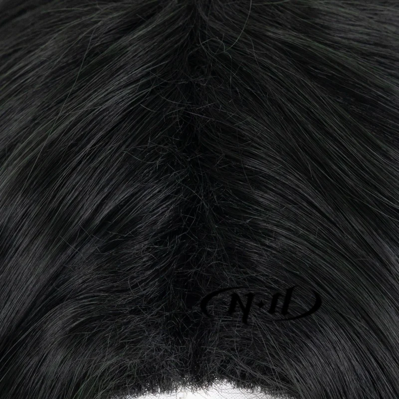 ND Feitan Portor تأثيري الباروكات أنيمي كوس شعر مستعار أسود ل كوميك كون كوزر زي موضوع حفلة مقاومة للحرارة الاصطناعية