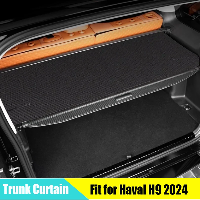 

Car Trunk Partition Panel Fit for GWM Haval H9 2024 2025 Modified Auto Trunk Storage Partition Car Interior Accessories