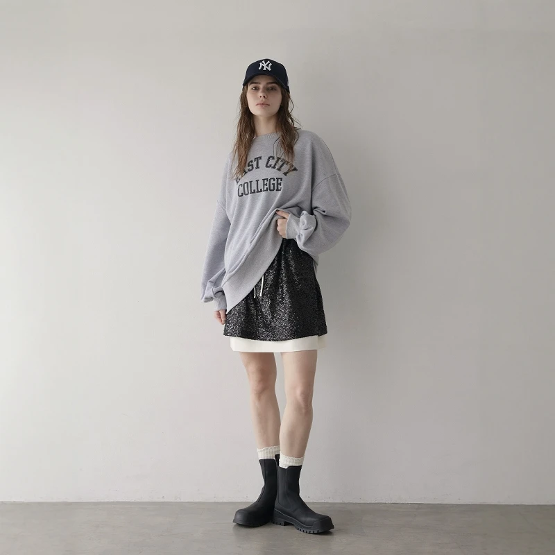 

Юбка Star Field Home Toro Wee 24: Новая модная универсальная юбка с пайетками, блестящая, на все случаи, весна 2025, женская, премиум-класса