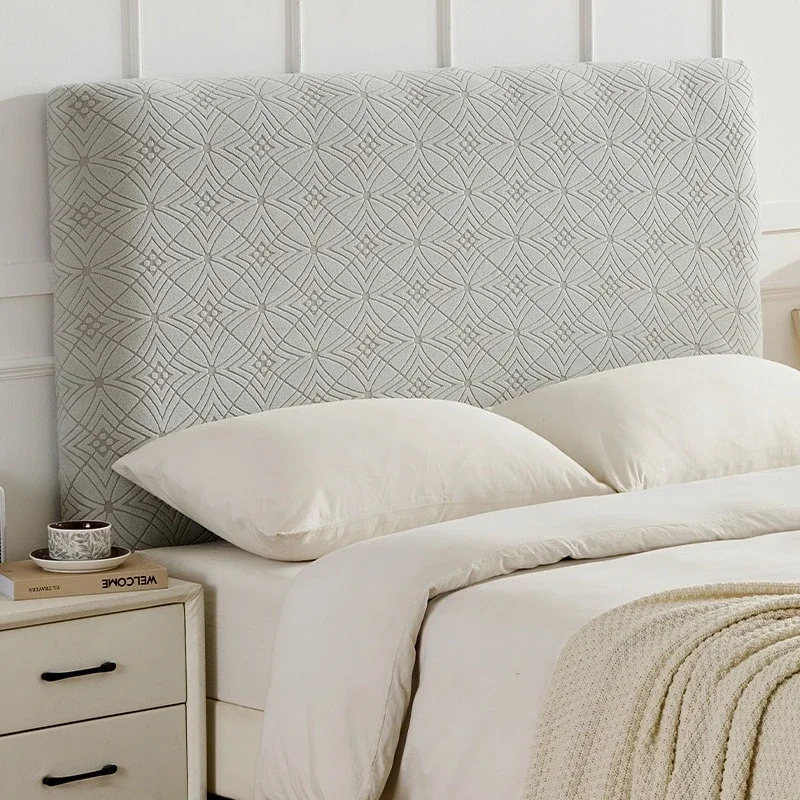 1pcs Rental House Bedside Decorative Cover Thick Jacquard Backrest Protective Cloth Wear-resistant and Durable Dust-proof Cloths
