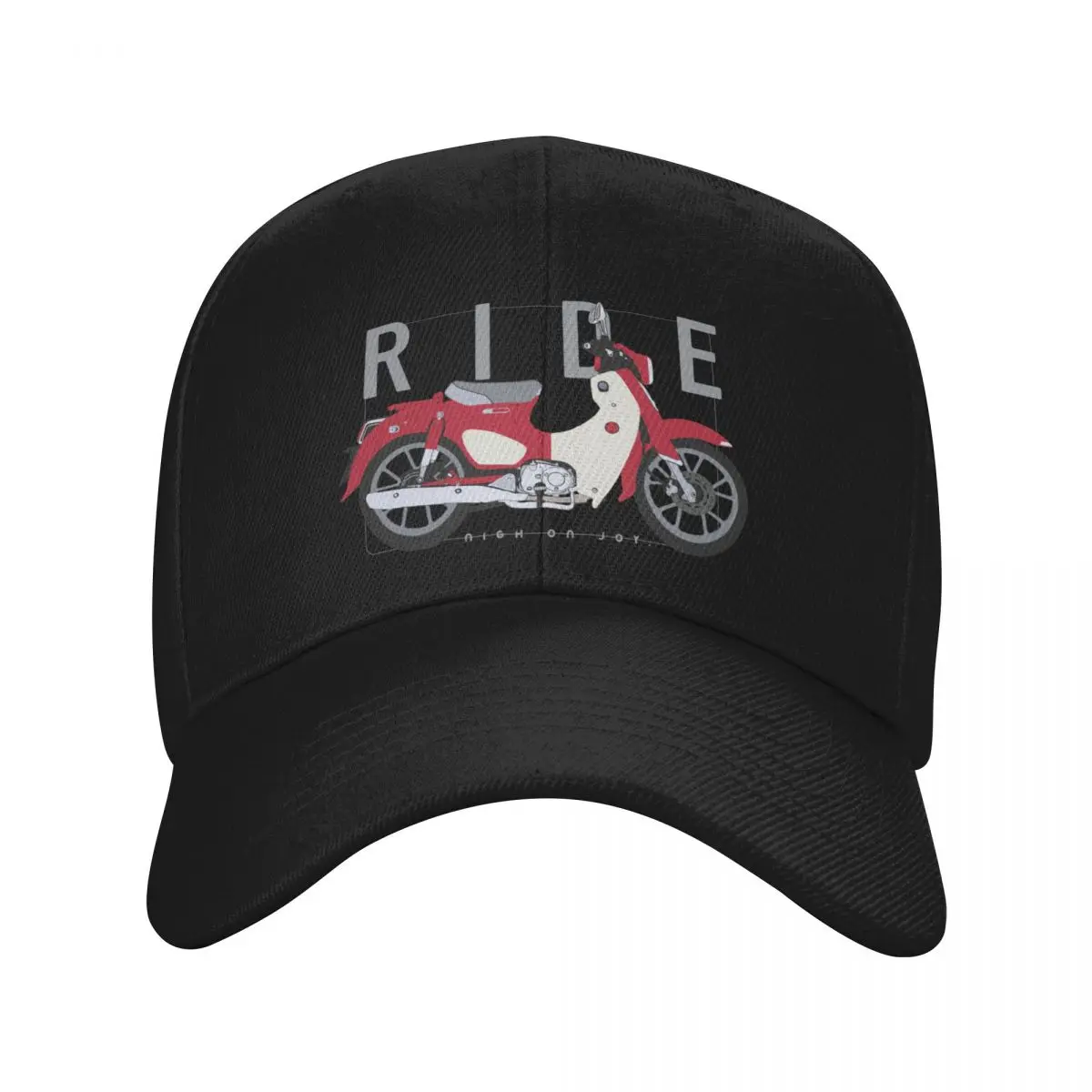 Ride honda supercub red Baseball Cap Gentleman Hat Beach Bag fishing hat Women Hats Men's