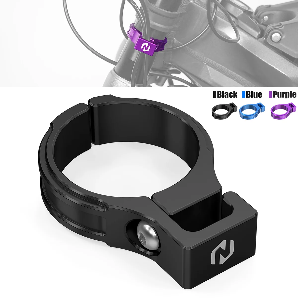 

For Surron Light Bee X Front Fork Hose Guide Brake Line Holder Clamp Aluminum For Sur-Ron Light Bee S L1E Segway X160 X260