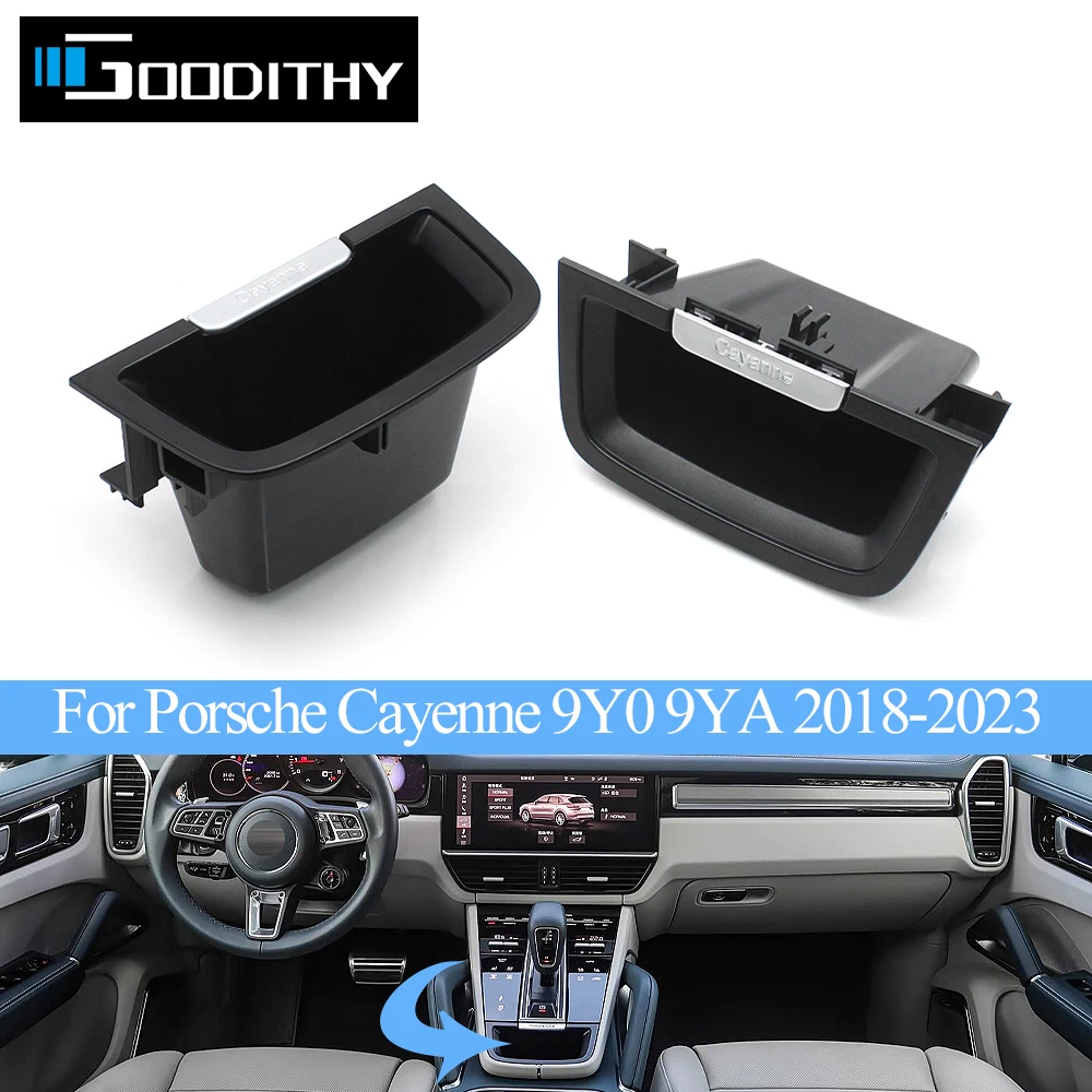 

LHD RHD Car Front Center Console Storage Box Modification For Porsche Cayenne 9Y0 9YA 2018-2023 9Y0864051