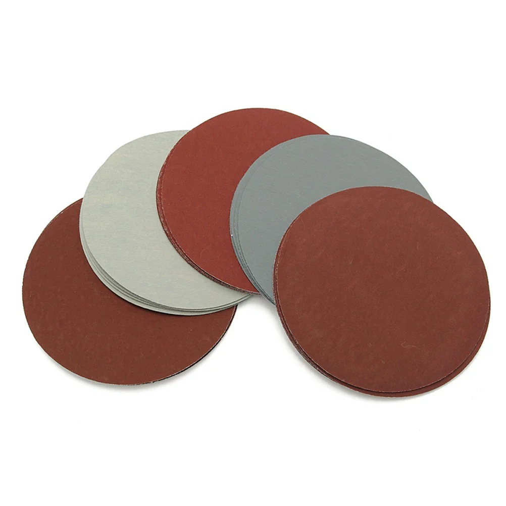 

25PCS 5 Inch Round Sanding Discs Sandpaper Circular Pads 5 inch sandpaper sanding pad round sanding pad