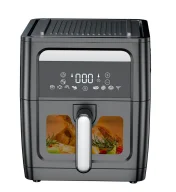 New intelligent 8.5 L 2-in-1 air fryer with BBQ non-stick digital control household air fryer