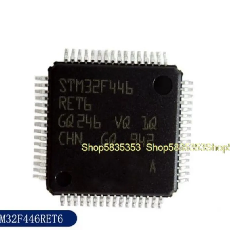 5-20pcs New STM32F446RET6 STM32F446 QFP-64 32-bit microcontroller chip