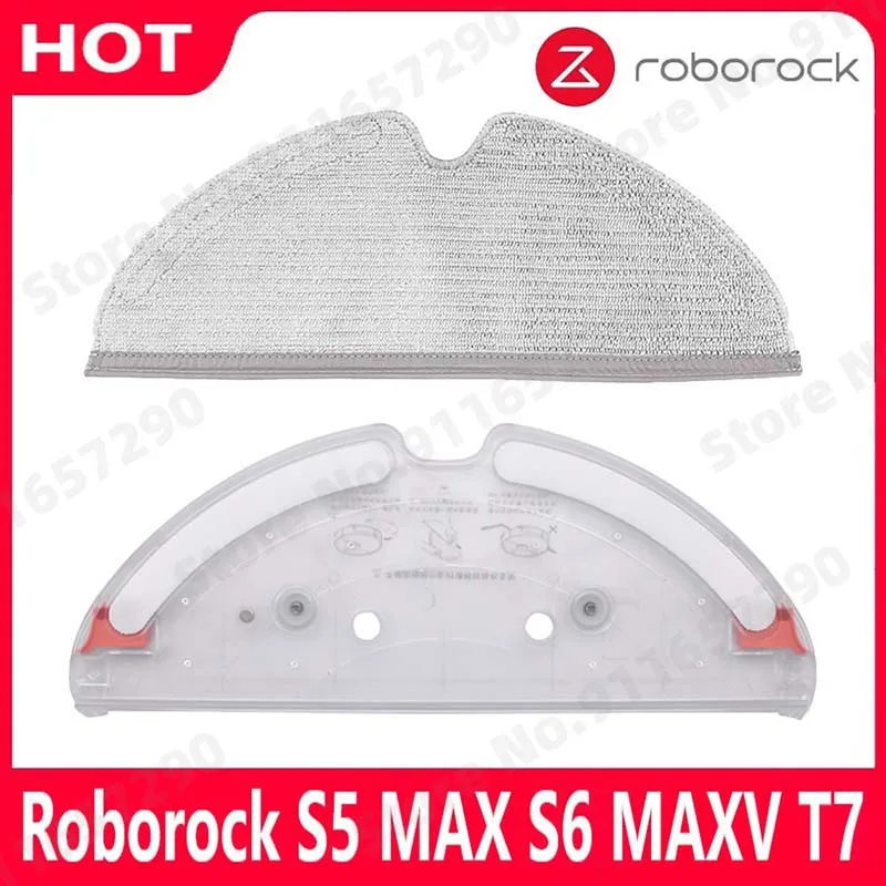 

Roborock S5 MAX S50 MAX S55 MAX S6 MAXV T7 Pro New Water Tank Tray Mops Spare Parts Vacuum Cleaner Accessories