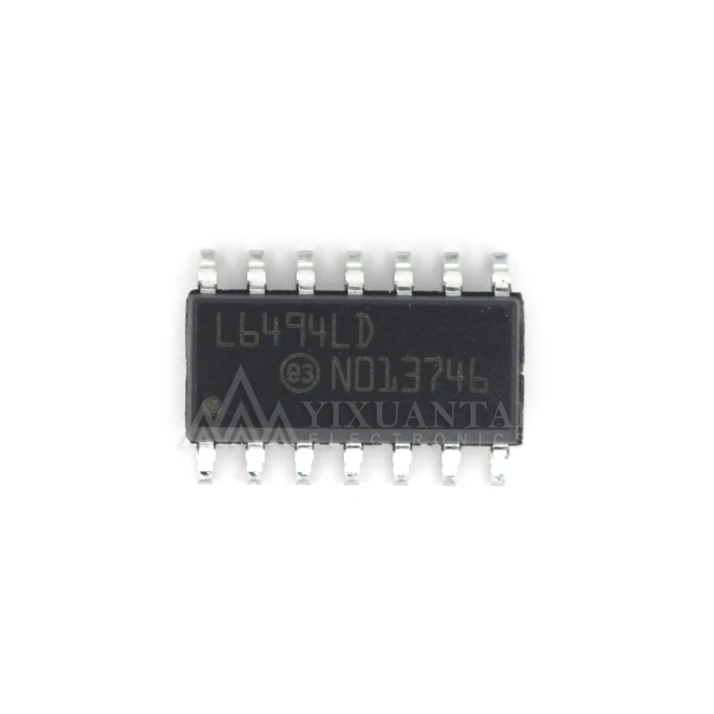 10pcs/Lot  L6494LD  L6494LDTR 【	IC GATE DRVR HALF-BRIDGE 14SO】New and Original