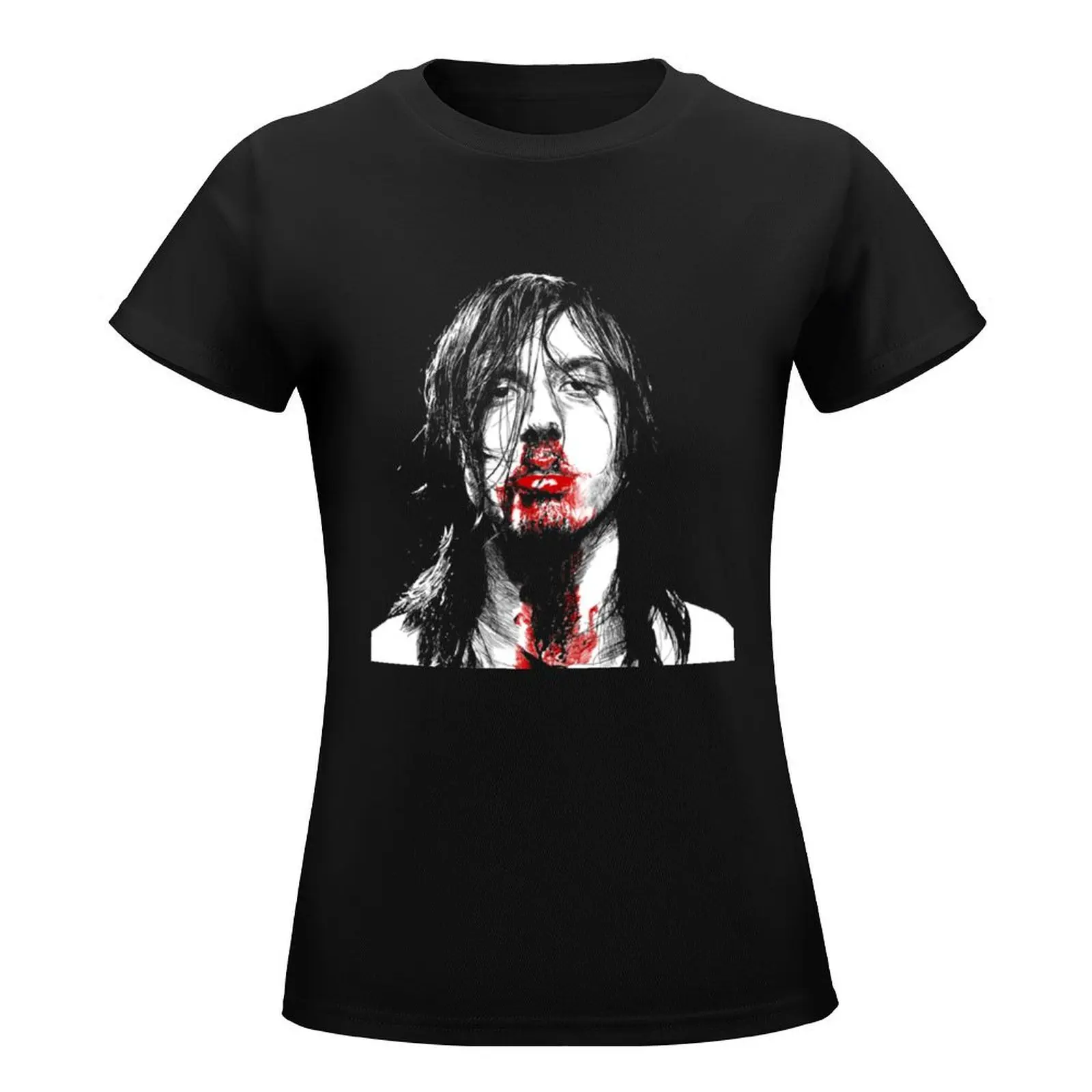 Andrew Wk, I Get Wet T-Shirt lady clothes animal print shirt for girls oversized Female clothing cropped t shirts for Women