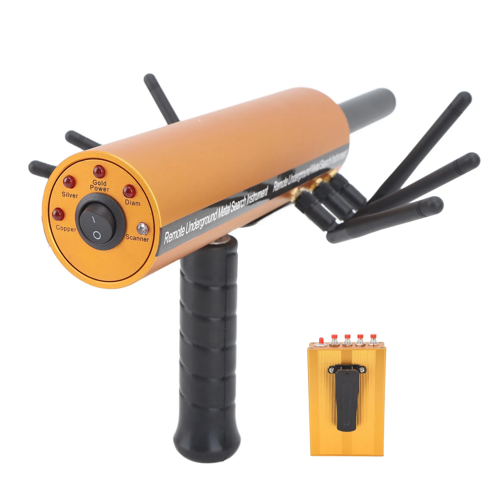 30m Depth 1200m Range 6 Antenna Accurate Finding Gold Detector Metal Detector Gold Locator AKS Metal Detector Metal Pinpointer