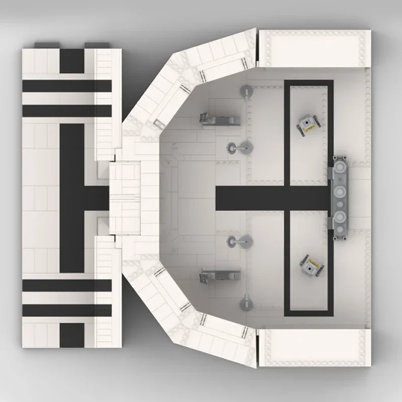Sala de clonación de primera línea, modelo Moc, tecnología de bloques de construcción, serie de películas de estrellas Modular, bloques de construcción, juguetes de montaje DIY