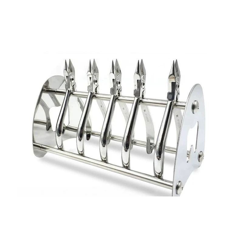 

2025 Dental Orthodontic Tweezers Organizer Holder Pliers Place Rack Stainless Steel Dentistry Tooth Extraction Forceps Stand