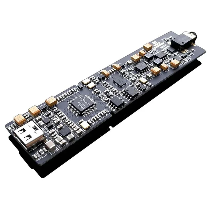 Professional ES9038Q2M Hi-Fi Decoder Amp Type-C USB DSD256 Lossless Audio for PC