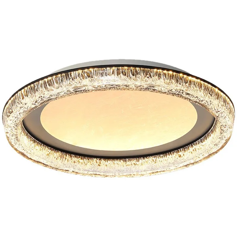 

Master bedroom 2025 new eye protection lamp, modern silk road pattern high-end bedroom ceiling lamp