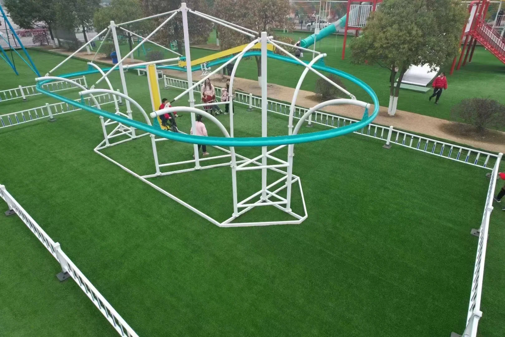 Commerciële buitenspeeltuin Wi - Kids Outdoor Adventure Park recensie en prijs