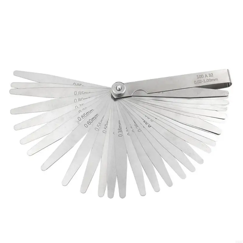 H58C Feelers Gauges 0.01-1mm/0.05-0.50mm/0.05-1.00mm/0.02-1.00mm Thickness Gauges Gaps Filler Feelers Gauges Woodworking