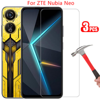 screen protector tempered glass for zte nubia neo 5g phone case on nubianeo neo5g back cover 360 protective coque