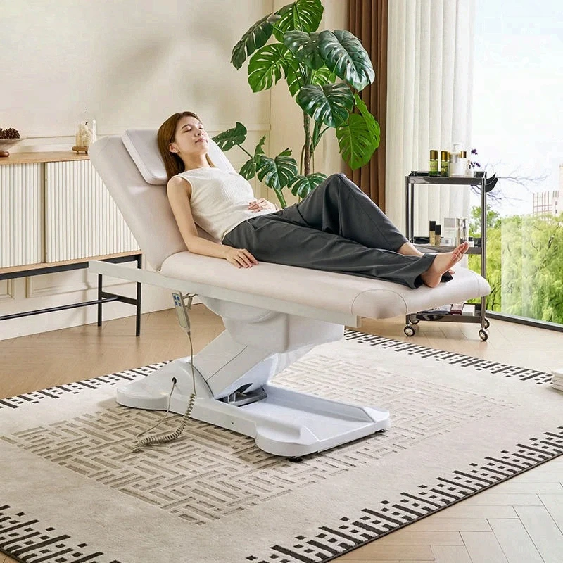 

Складная массажная кровать по лучшей цене | Современное электрическое спа с отверстием для лица, профессиональное массажное оборудование