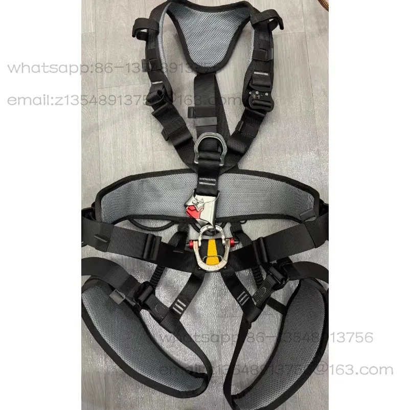 Five-point seat belt double D ring load-bearing ring spot