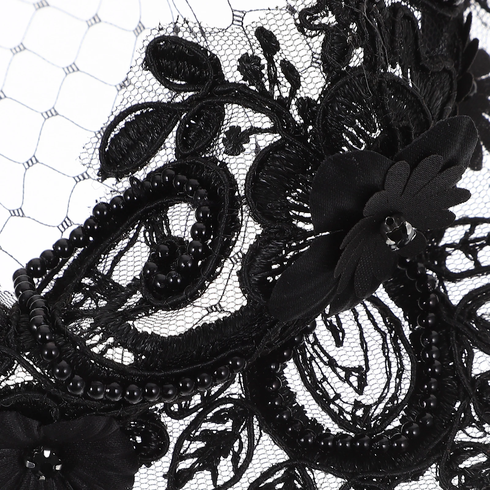 

Vintage Style Bridal Wedding Fascinator Mesh Hair Accessory For Women Rhinestone Decorative Band Bridalwear Birdcage Veil