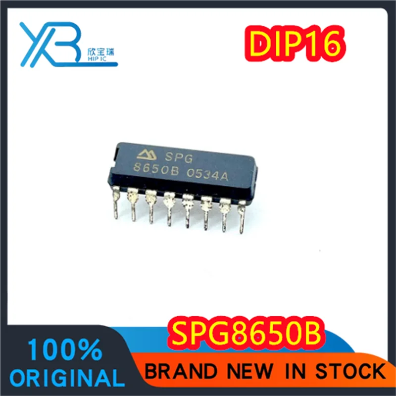 

(1/30 pieces) SPG8650B crystal oscillator-programmable IC DIP16 original authentic electronic components BOM matching spot