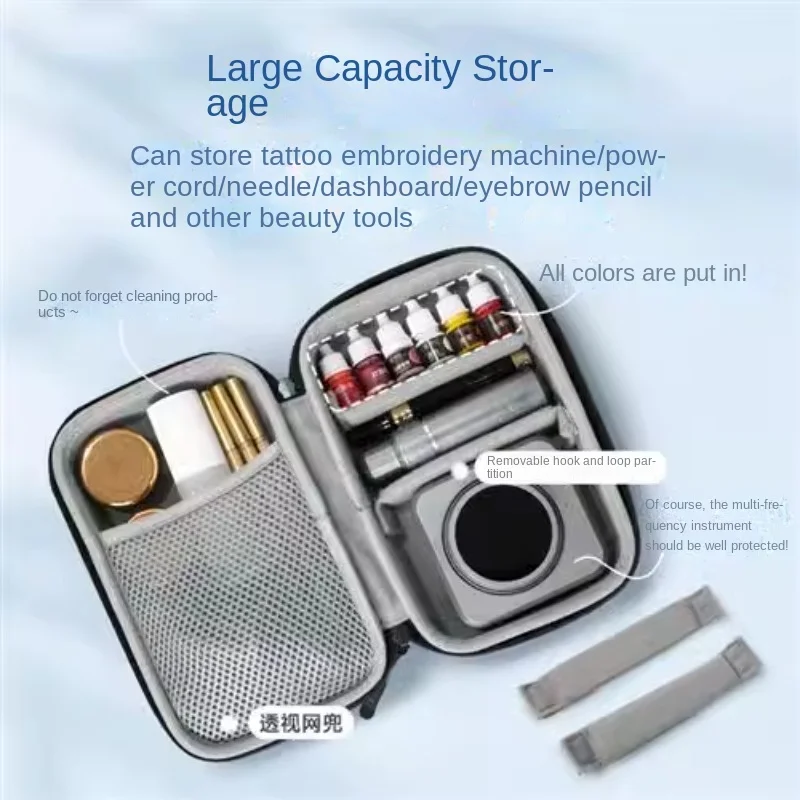 Embroidery Machine Storage Bag Large Capacity Portable Embroidery Kit Embroidery Color Material Storage Box