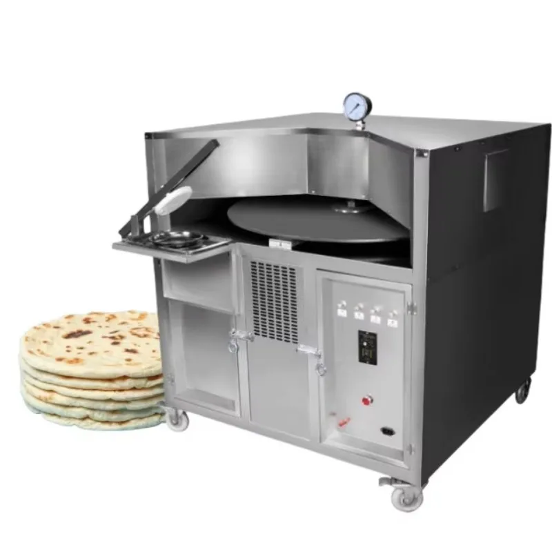 Automatic Pita Bread Gas Oven Arabic Bread Rotating Pita Bread Oven