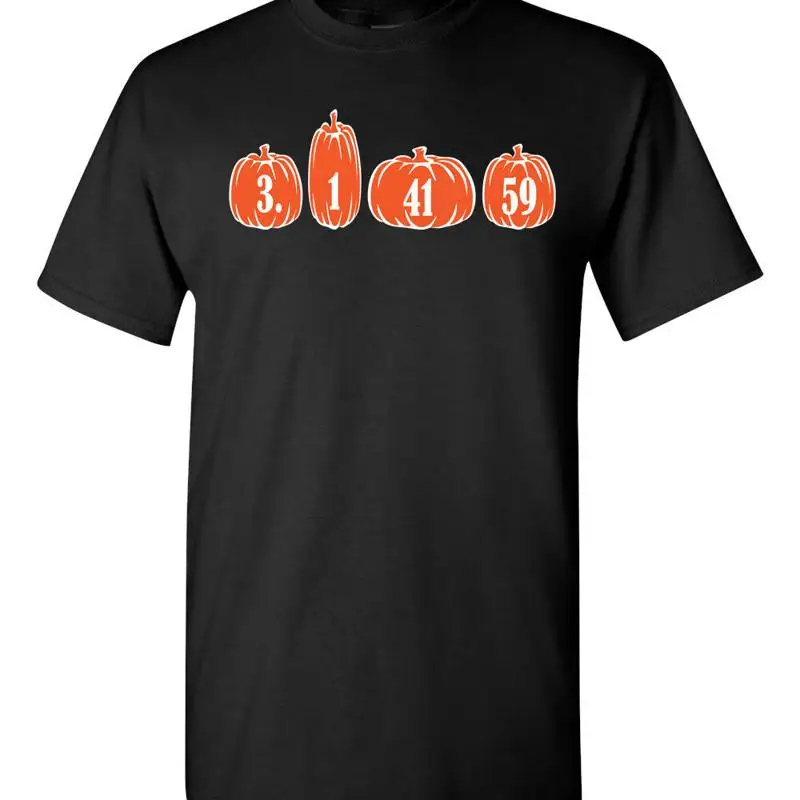 

Мужская футболка I Love Pumpkin Pie Numbers on Pumpkins на Хэллоуин 1698