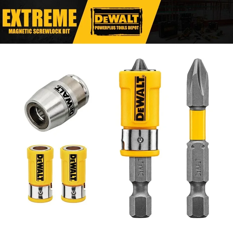 DEWALT DWA2PH2SL DT70547T DWASLVMF2 EXTREME Magnetic Screwlock Bit Sleeve XCP3 Power Bit and Sleeve Set Power Tool Accessories