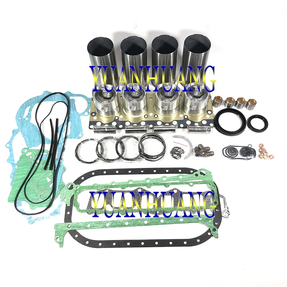 

4DR5 Engine Rebuild Kit Overhual Repair Gasket Set For Mitsubishi Diesel Liner Piston Ring Bearing