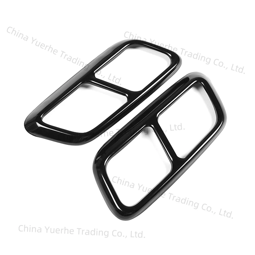 

2 шт., автомобильный задний глушитель из нержавеющей стали, накладка на заднюю трубу для Land Rover Range Rover Sport 2018-2019