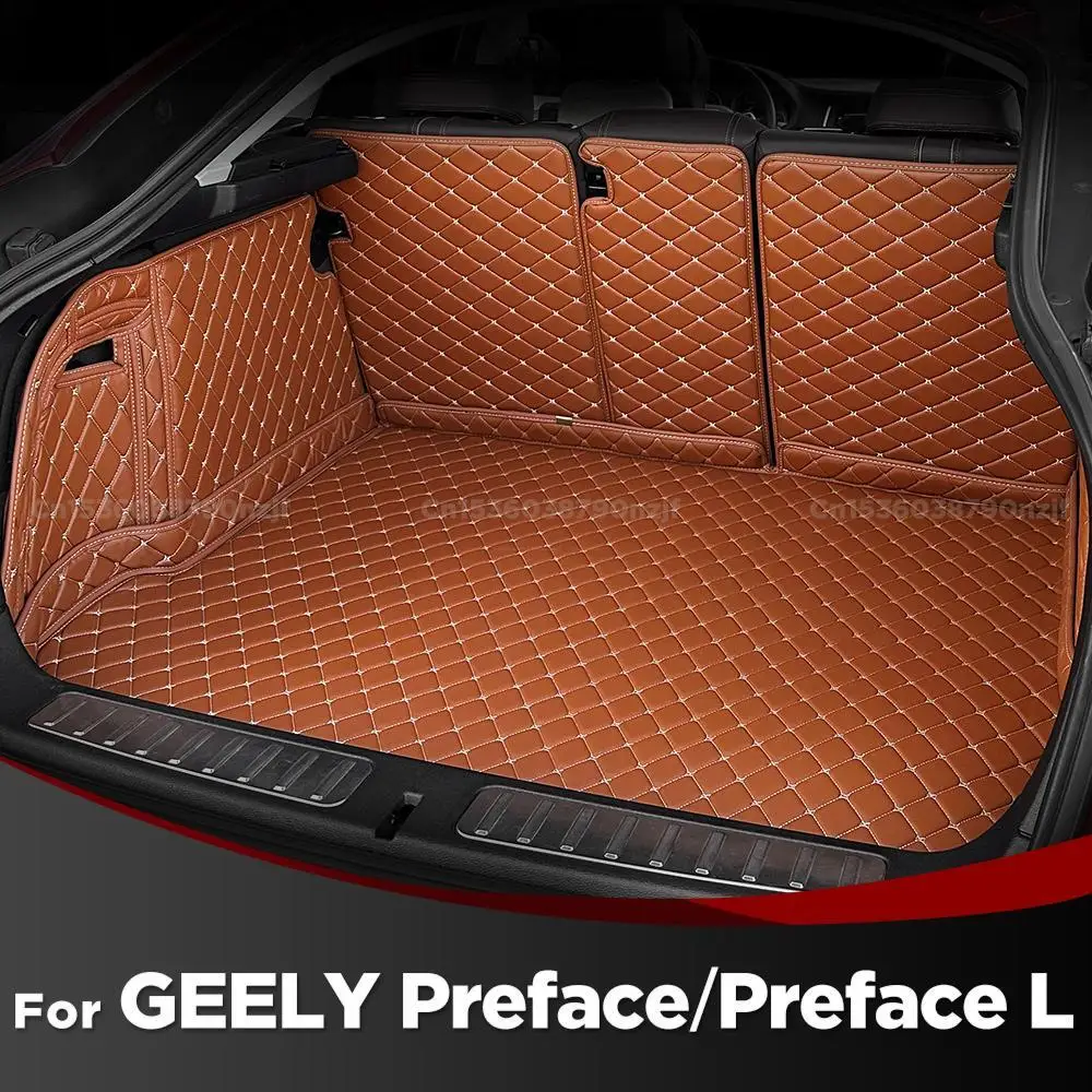 

For GEELY Preface 2020-2025 Preface L 2024 Auto Full Coverage Trunk Mat Car Protective Pad Cargo Liner Interior Accessories