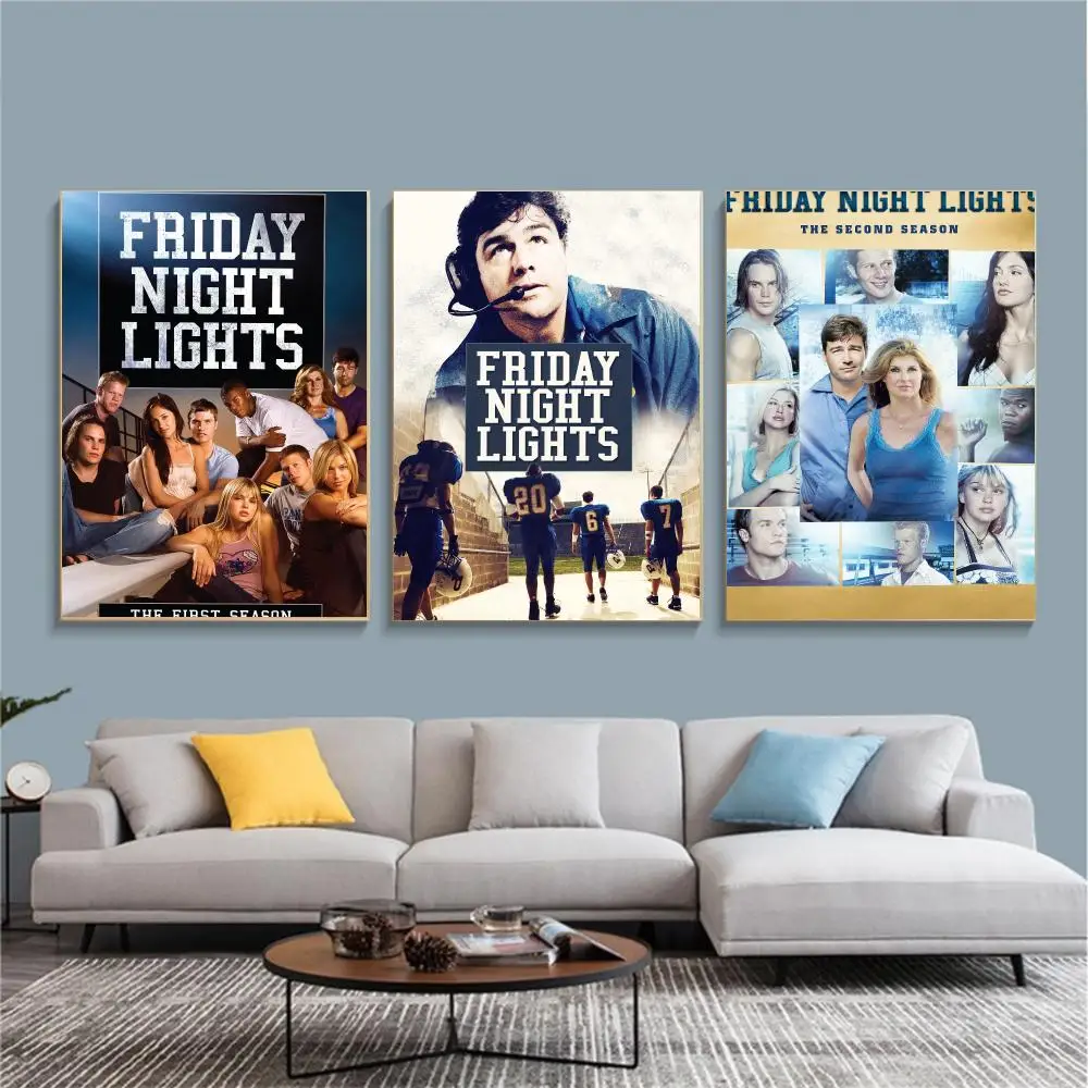 tv series F-Friday Night Lights-S Painting Calligraphy Nature Inspired Artwork for Living Room  Home Decoration