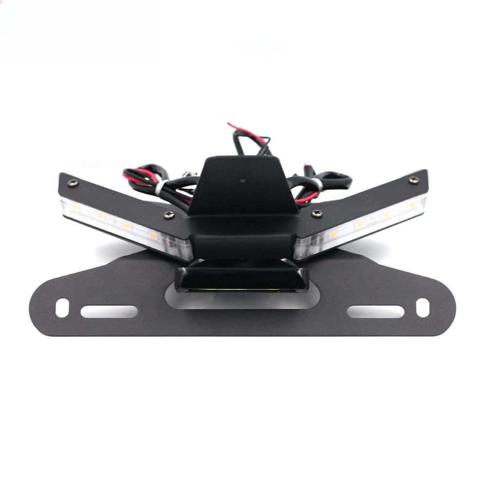 

Держатель освещения номерного знака для Ducati Panigale V4 2018-2021, мотоциклетный короткий светодиодный хвостовой кронштейн для номерного знака, аксессуар