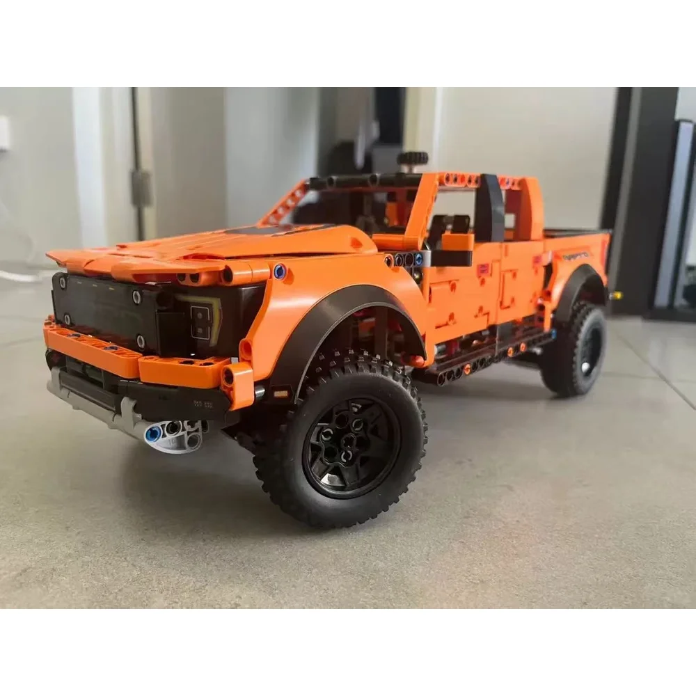 

Ford F-150 Raptor Внедорожный пикап Строительные блоки-обучающая сборка своими руками Модель игрушки для оптовой продажи Идеальный маленький подарок