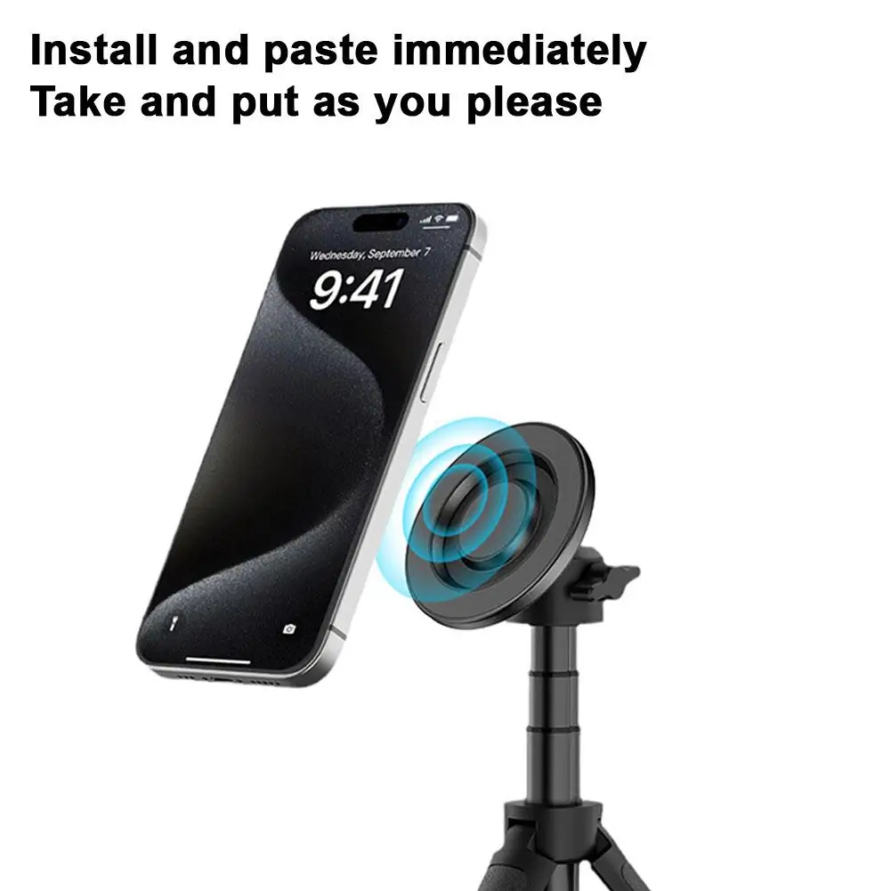 

Магнитная основа для MagSafe 1/4 с винтовым интерфейсом, автомобильная подставка для мобильного телефона, магнитный автомобильный держатель для телефона, аксессуары L8U1