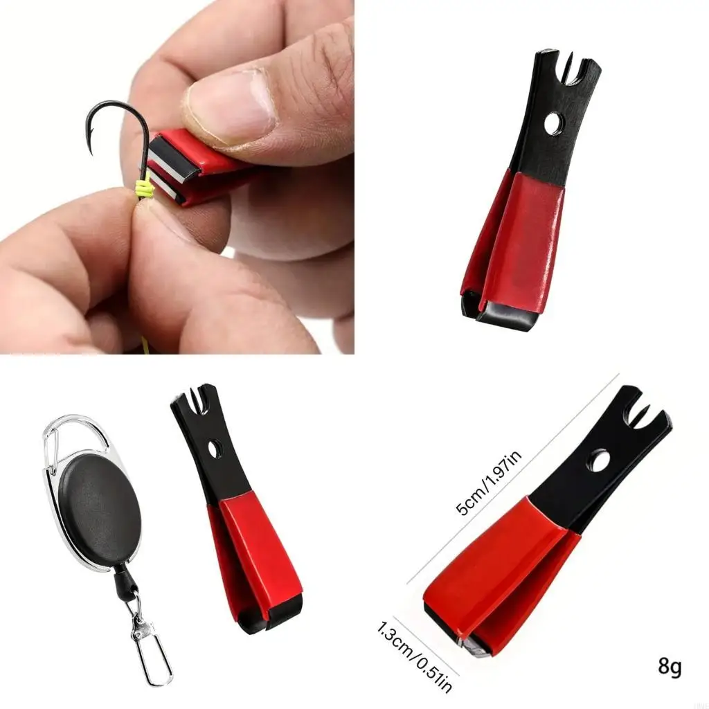 Portable Fishing Scissors Stainless Steel Fishing Line Cutter Clippers Nipper JOME
