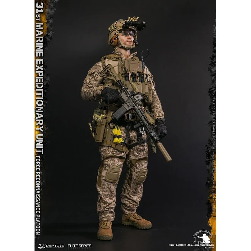 In Stock 100% Original DAMTOYS 78088 1/6 Male Soldier 31st Marine Expeditionary Full Set 12'' Action Figure Model Toys Gifts